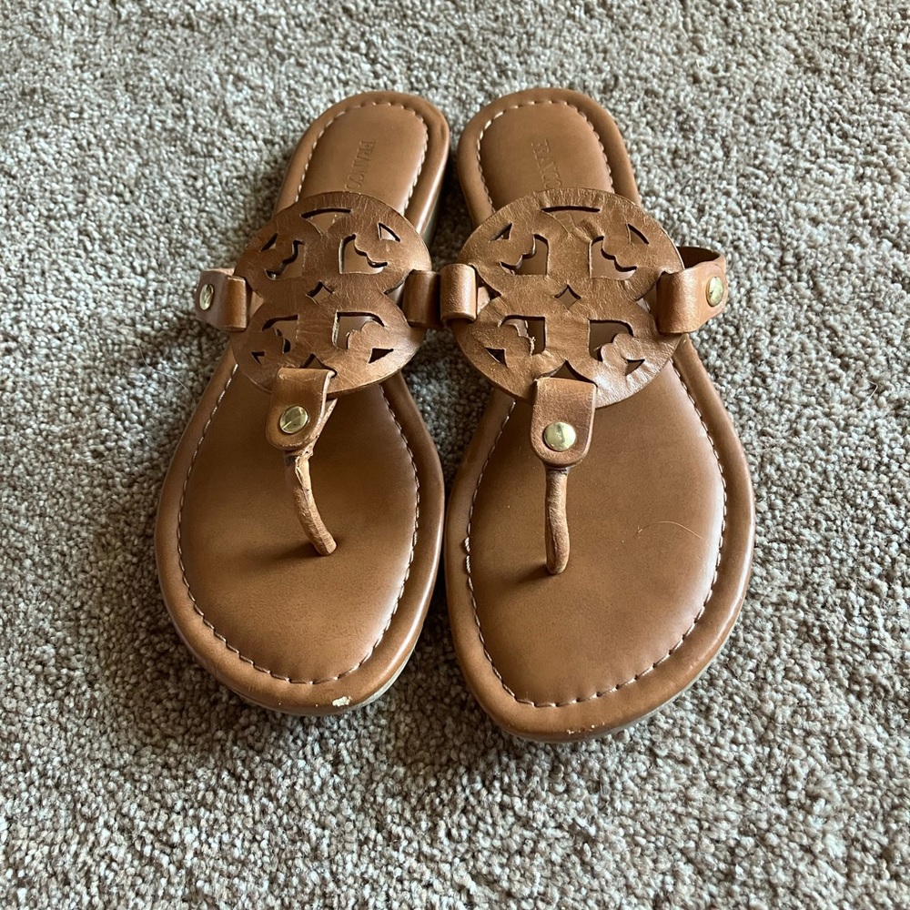 Franco Fortini brown sandals size 6